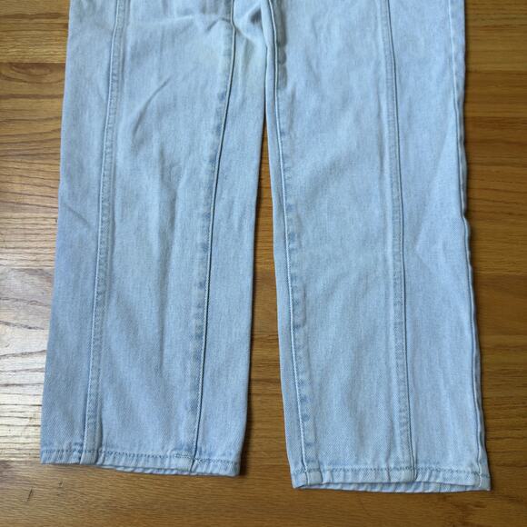 Pacsun High Rise Straight Jeans Light Wash Size 24 - Picture 7 of 8